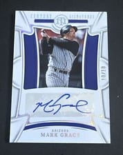 2023 Panini National Treasures Century Signatures Mark Grace #3 card
