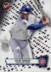 2023 Topps Pristine Base Set Mark Grace #74 card