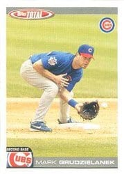 2004 Topps Total Base Set Mark Grudzielanek #446 card