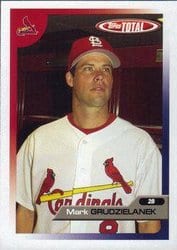 2005 Topps Total Base Set Mark Grudzielanek #348 card