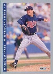 1993 Fleer Base Set Mark Guthrie #265 card
