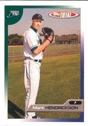 2005 Topps Total Base Set Mark Hendrickson #499 card