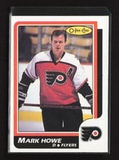 1986 O-Pee-Chee Mark Howe #123 card
