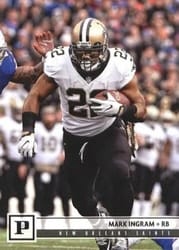 2018 Panini Base Set Mark Ingram #202 card