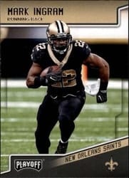 2018 Panini Playoff Base Set Mark Ingram #135 card