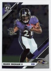 2019 Donruss Optic Base Set Mark Ingram II #11 card