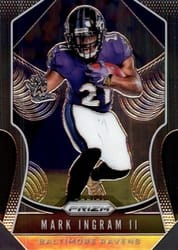 2019 Panini Prizm Base Set Mark Ingram II #72 card