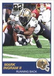 2019 Score Base Set Mark Ingram II #266 card