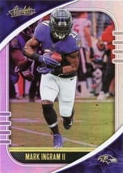 2020 Panini Absolute Base Set Mark Ingram II #86 card