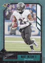 2020 Panini Playbook Base Set Mark Ingram II #37 card