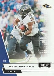 2020 Panini Playoff Base Set Mark Ingram II #29 card