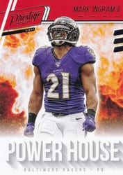 2020 Panini Prestige Power House Mark Ingram II #PH-MI card