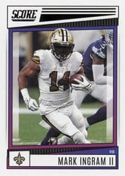 2022 Score Base Set Mark Ingram II #59 card