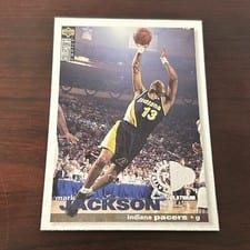 1995-96 Collector's Choice Base Set Mark Jackson #302 card