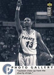 1995-96 Collector's Choice Base Set Mark Jackson #401 card