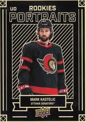 2022-23 Upper Deck UD Portraits Mark Kastelic #P-55 card