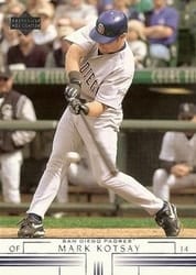 2002 Upper Deck Base Set Mark Kotsay #697 card