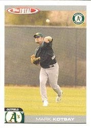 2004 Topps Total Base Set Mark Kotsay #73 card