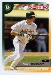 2005 Topps Total Base Set Mark Kotsay #45 card