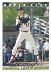 1993 Upper Deck Base Set Mark Langston #128 card
