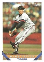 1993 Topps Base Set Mark Leiter #216 card