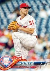 2018 Topps Base Set Mark Leiter Jr. #573 card