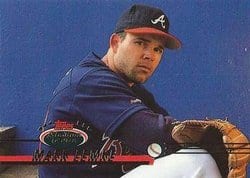 1993 Stadium Club Base Set Mark Lemke #172 card