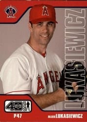 2002 Upper Deck 40-Man Base Set Mark Lukasiewicz #30 card