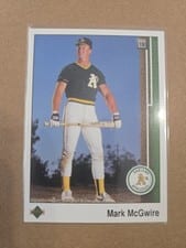1989 Upper Deck Mark McGwire #300 card
