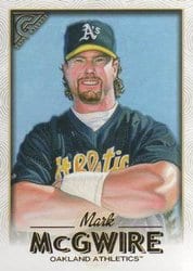 2018 Topps Gallery Base Set Mark McGwire #43 card