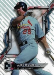 2018 Topps High Tek Base Set Mark McGwire #HT-MM card