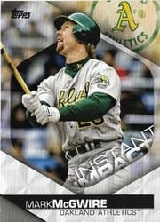 2018 Topps Instant Impact Mark McGwire #II-13 card