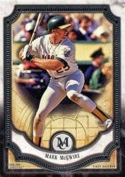 2018 Topps Museum Collection Base Set Mark McGwire #55 card