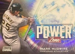 2020 Stadium Club Chrome Power Zone Mark McGwire #PZ-11 card