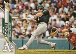 2020 Topps Base Set Mark McGwire #289b card