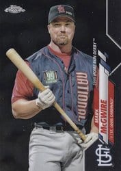 2020 Topps Chrome Update Base Set Mark McGwire #U-92 card