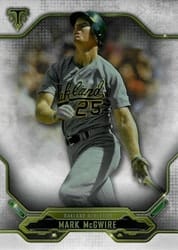 2020 Topps Triple Threads Base Set Mark McGwire #67 card