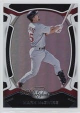 2021 Panini Chronicles Certified Autographs Mark McGwire #41 card