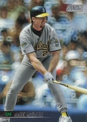 2021 Stadium Club Base Mark McGwire #276 card