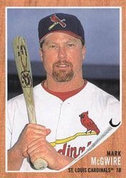 2021 Topps Archives Base Set Mark McGwire #55 card