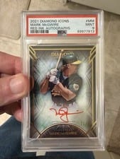 2021 Topps Diamond Icons Red Ink Autographs Mark McGwire #RI-MM card