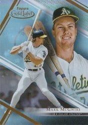 2021 Topps Gold Label Base Set Mark McGwire #21 card