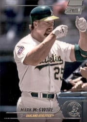 2022 Stadium Club Base Set Mark McGwire #272b card