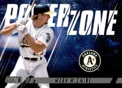 2022 Stadium Club Power Zone Mark McGwire #PZ-17 card