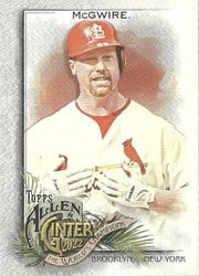 2022 Topps Allen & Ginter Base Set Mark McGwire #102 card