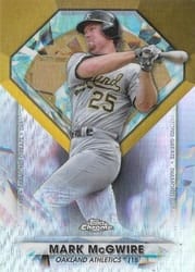 2022 Topps Chrome Update Diamond Greats Die-Cuts Mark McGwire #DGC-21 card