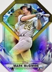 2022 Topps Diamond Greats Die-Cuts Mark McGwire #DGDC-21 card