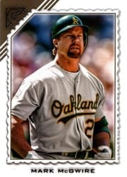 2022 Topps Gallery Base Set Mark McGwire #165 card
