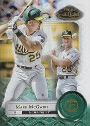 2022 Topps Gold Label Base Set Mark McGwire #46 card