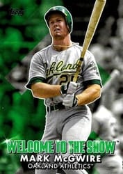 2022 Topps Welcome to the Show Mark McGwire #WTTS-39 card